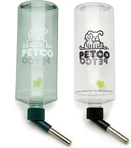 Two plastic water bottles